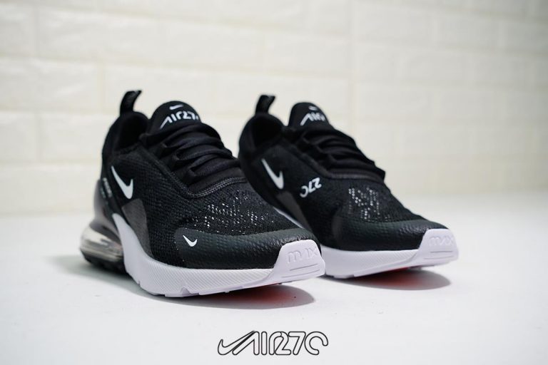 Nike Air Max 270 Lifestyle Men's Shoes Black White