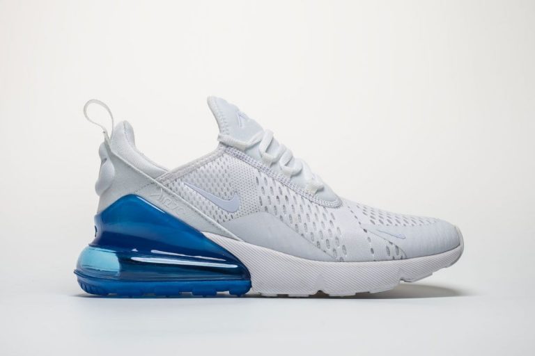 nike air max 270 womens white and blue