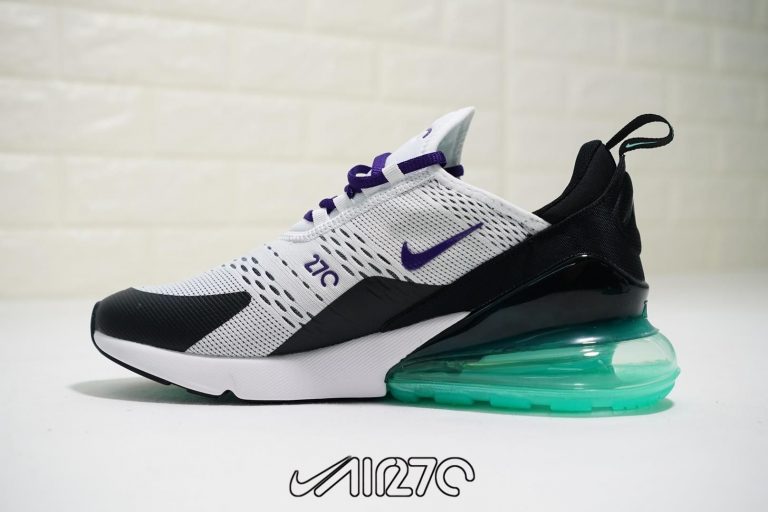 Men's Nike Air Max 270 “Grape” AH6789-103 White/Black/Purple-Teal For Sale