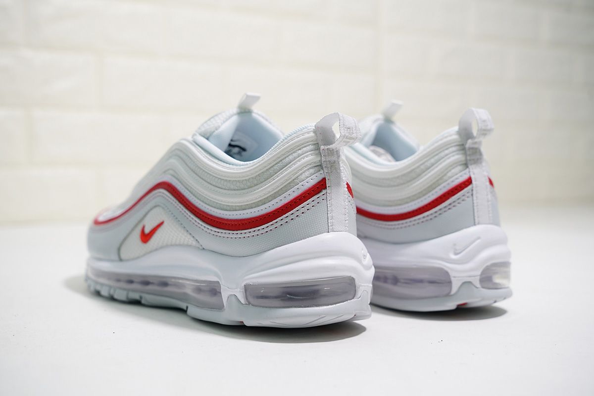 red white gray air max 97