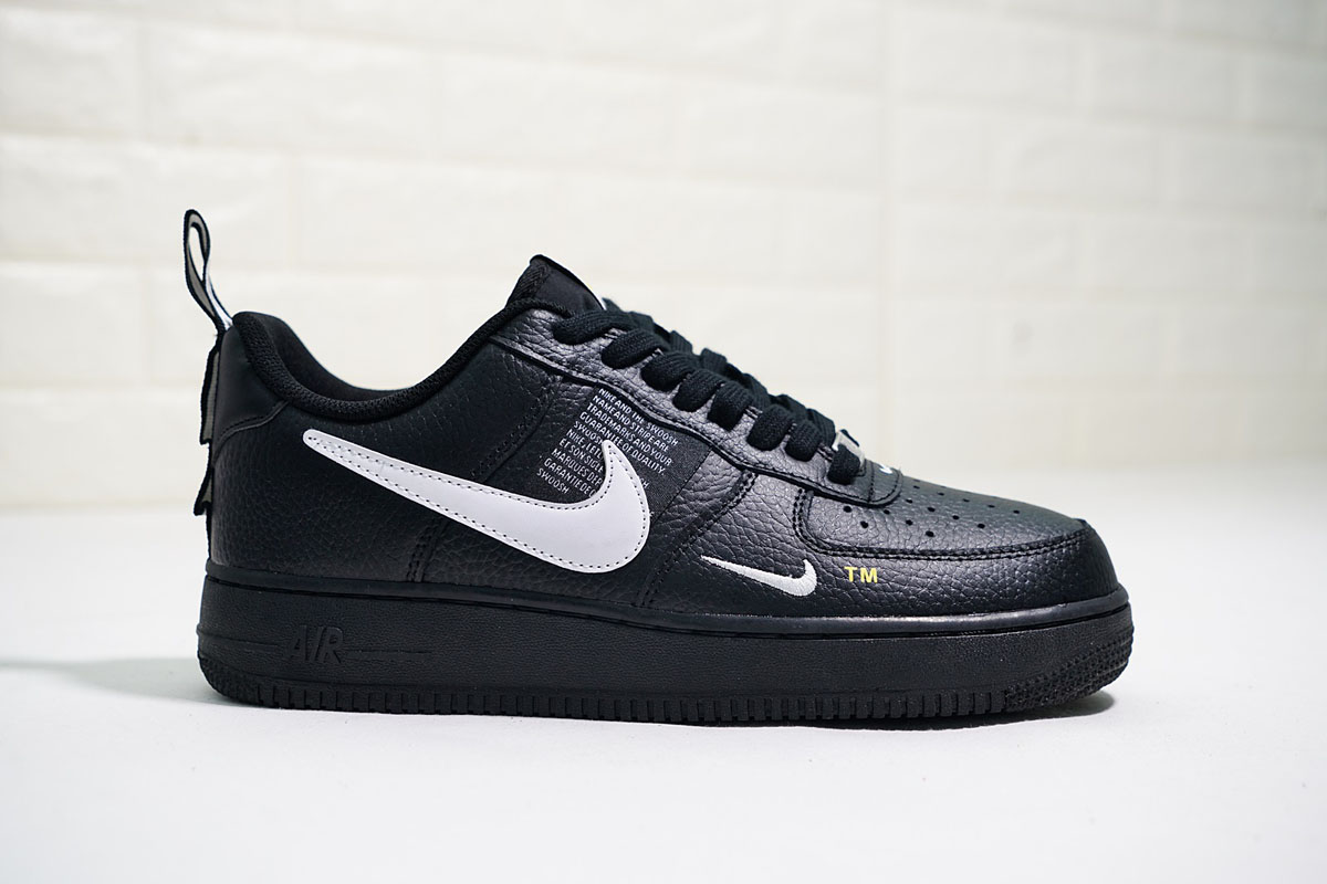 Nike Air Force 1 Utility Pack - Black Labels Inside - Mens Shoes