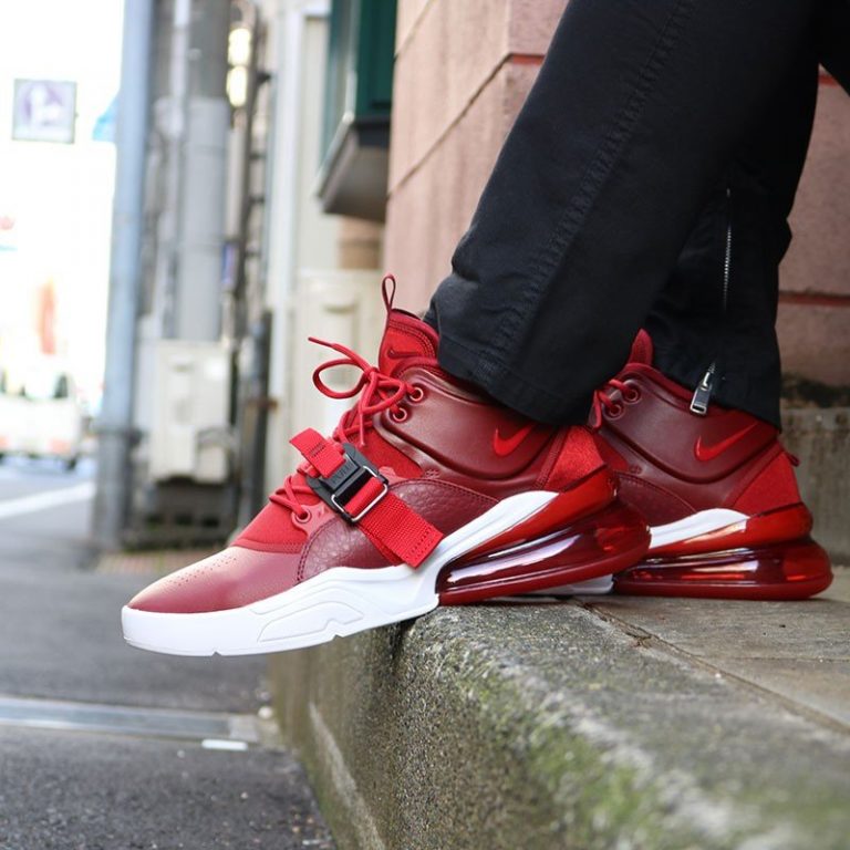 high top air force 270 red