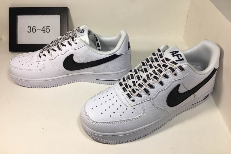 nike air force 1 low nba pack white black