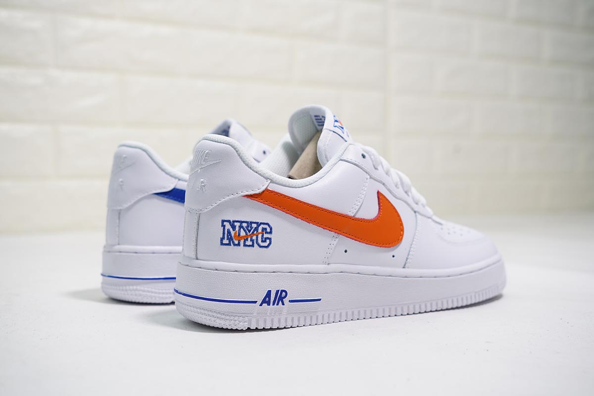 Nike Air Force 1 Low NYC HS White/Bright Orange 722241-844