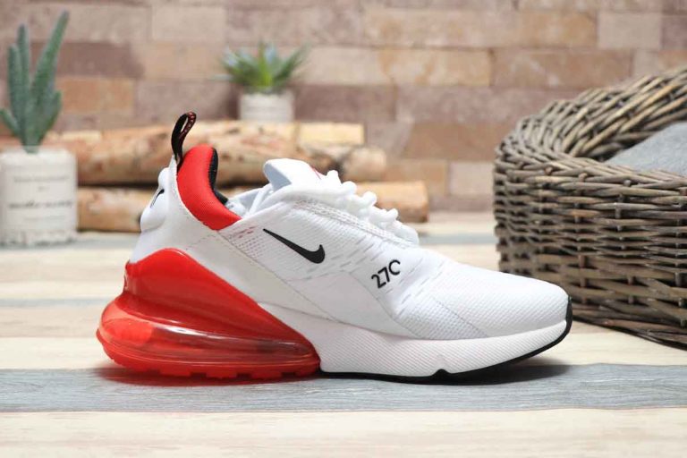 nike air max 270 white red