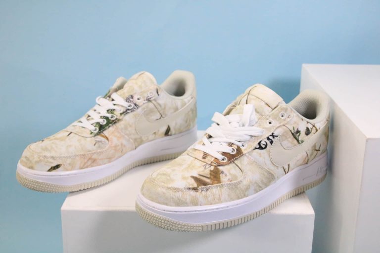 nike air force 1 leaf crest