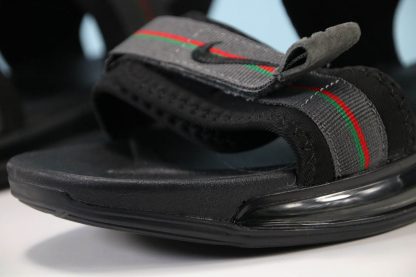 Nike Air Max 720 Sandal Black Grey Green-Red summer shoes