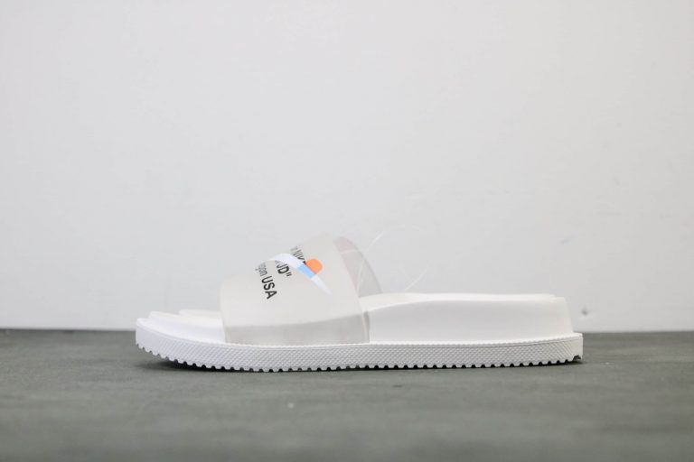 nike air sandals off white