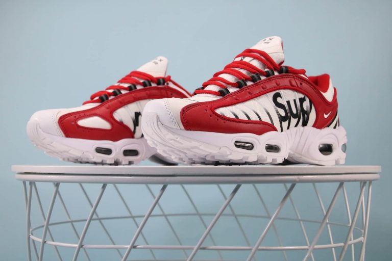 air max tailwind 4 supreme white