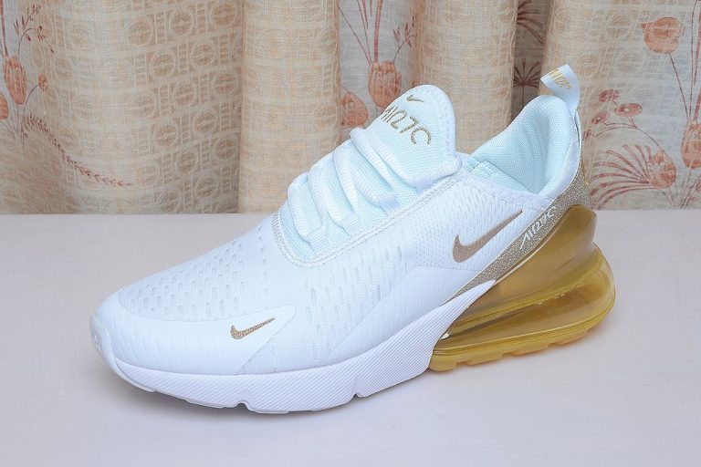 air max 270 white gold