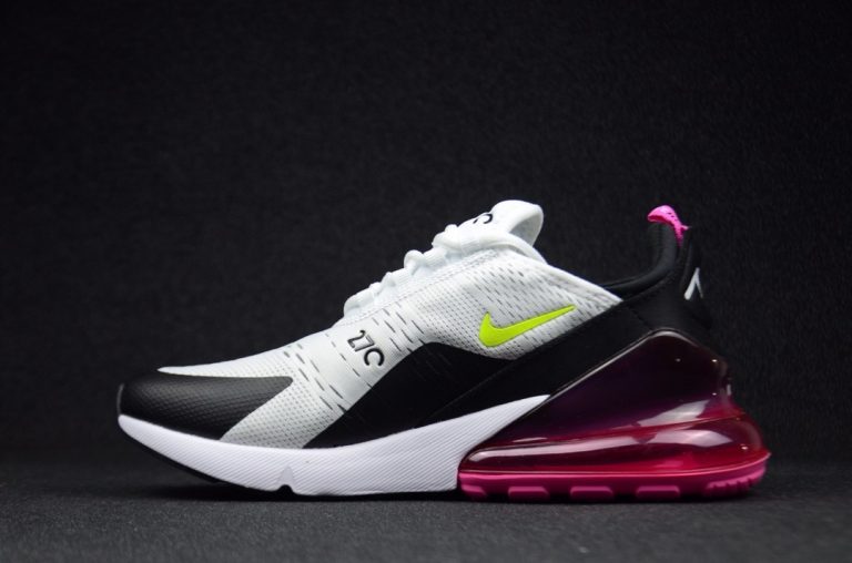 Nike Air Max 270 Black Volt Fuchsia AH8050-109 2019 Shoes