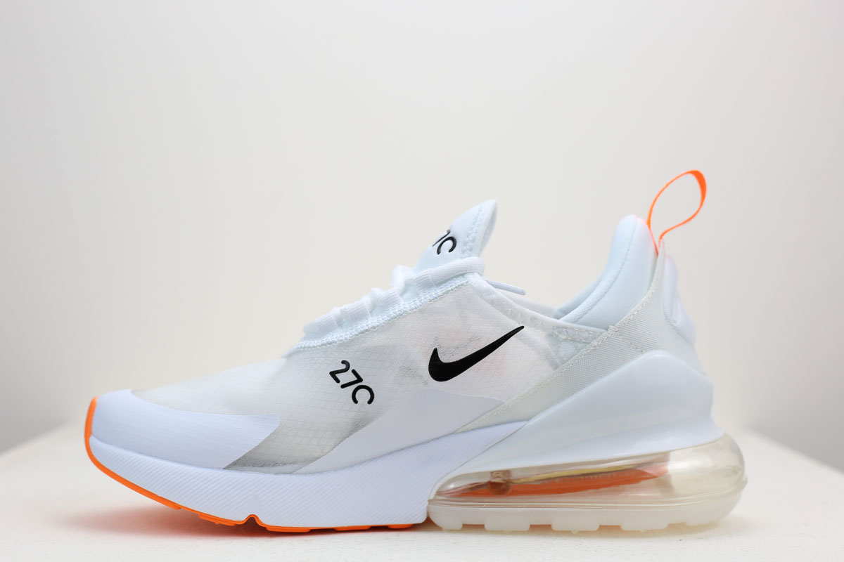 Nike Air Max 270 Summer White/Total Orange Shoes for sale