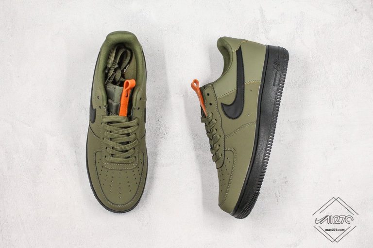 nike air force 1 khaki dark green