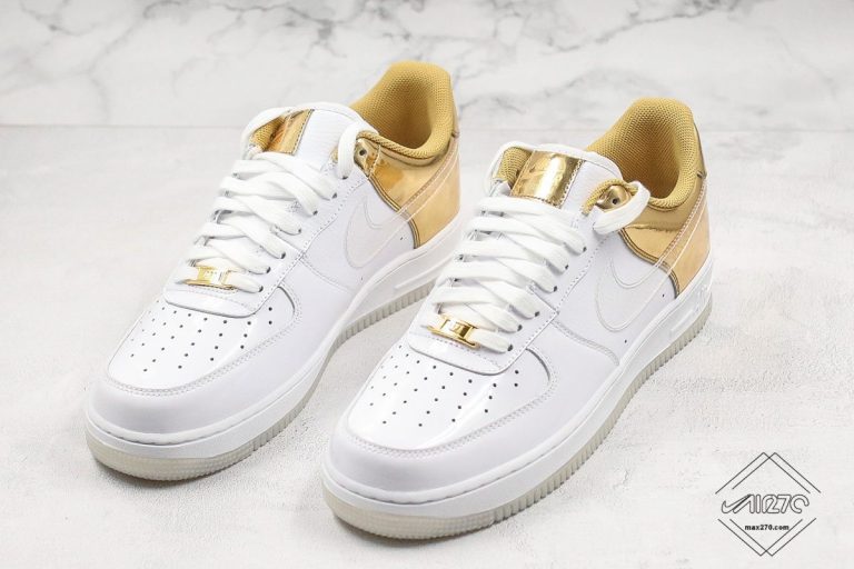 Shop Nike Air Force 1 Low Shanghai White/Metal Gold