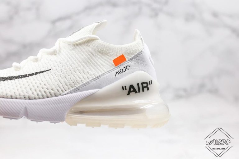 nike air max 270 flyknit off white