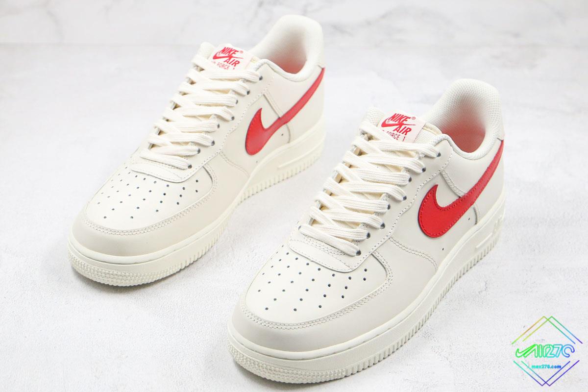 Nike Air Force 1 '07 White Sport Red