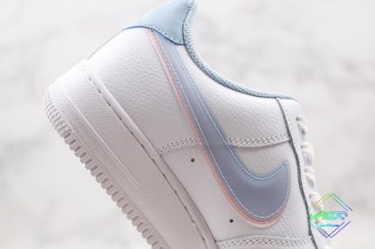 Air Force One Thread White Double Swoosh panel