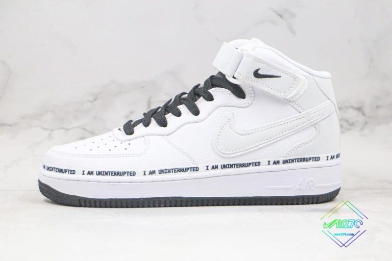 2021 Nike Air Force 1 07 Mid Uninterrupted White I am More Than