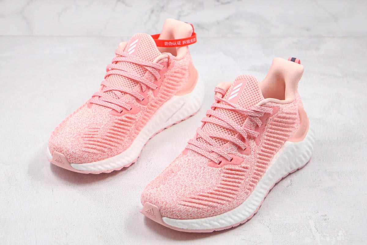 Women Adidas AlphaBounce Boost Pink