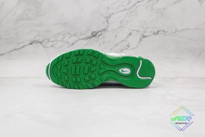 underfoot Nike Air Max 97 Green Stitching