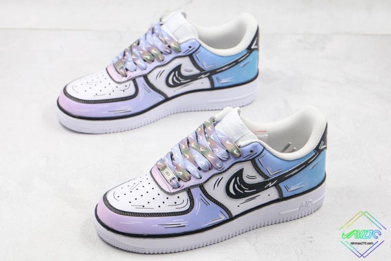 Nike Air Force 1 Marshmallow Light Purple Blue