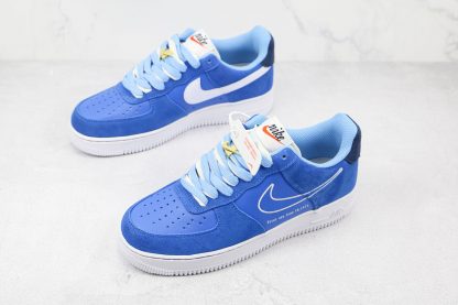 Nike Air Force 1 Low First Use University Blue overall