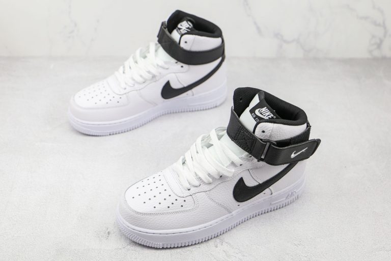 CT2303 100 Air Force 1 High White Black