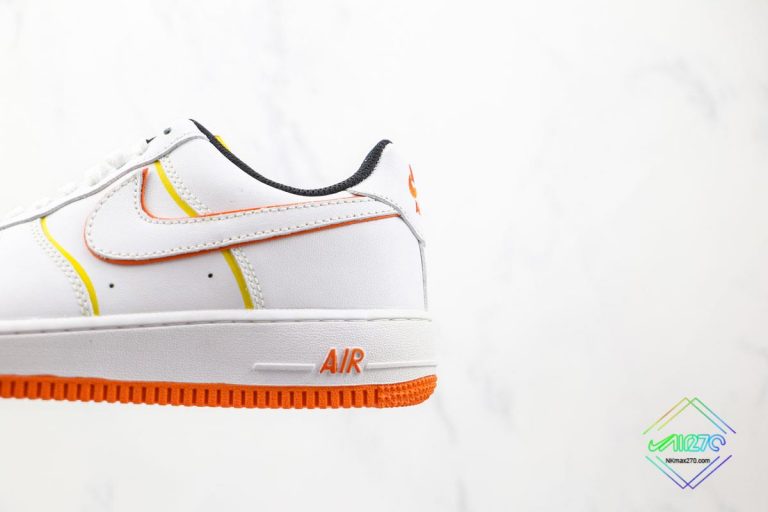 Nike Air Force 1 Low White Orange